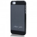 Coque Alu - iPhone 5 - Steve Jobs signature - Noir