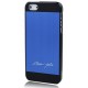Coque Alu - iPhone 5 - Steve Jobs signature - Bleu