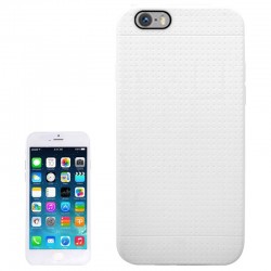 Coque TPU Honeycomb - iPhone 6 - Blanc