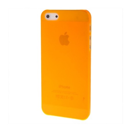 Coque Ultra Fine - iPhone 5 - Orange Fluo